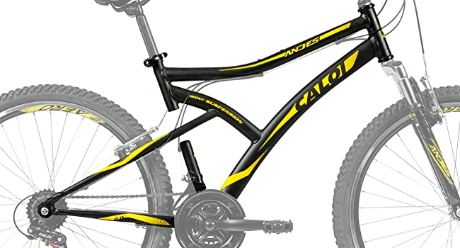 Quadro de aço da Caloi Velox. Imagem retirada da Amazon.